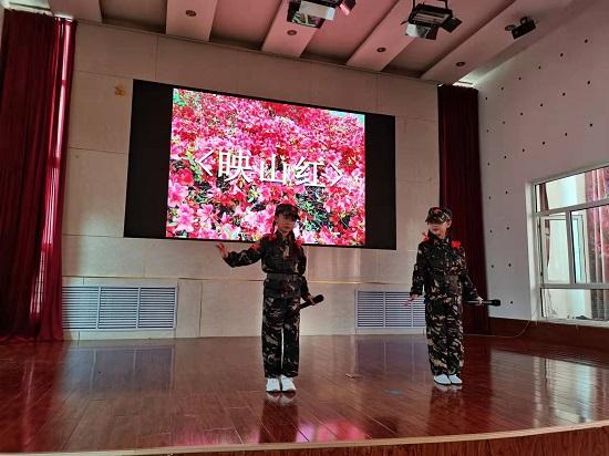 伊金霍洛旗烏蘭木倫鎮(zhèn)上灣小學開展校園“小主持人”大賽