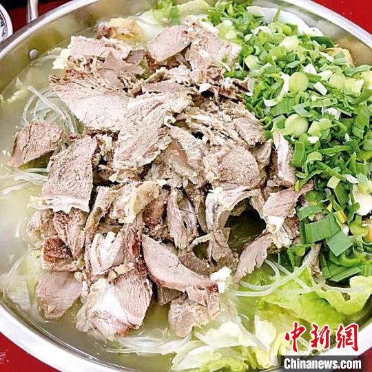 蘇州美食：藏書羊肉。圖片來源：臺灣《聯(lián)合報》