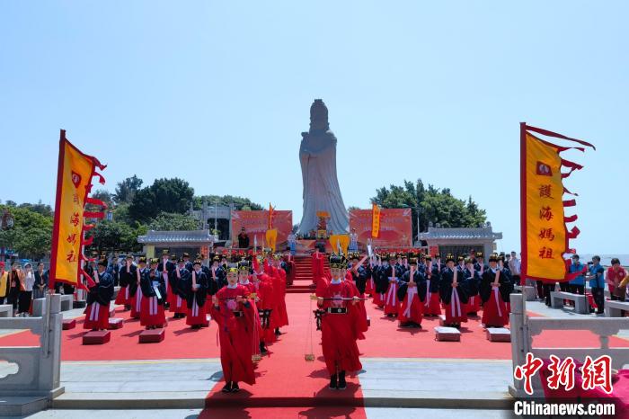 兩岸信眾福建共祭媽祖臺青互動話融合