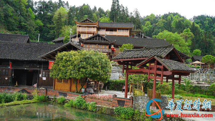 國(guó)茶村村景。（攝影：虞鷹）