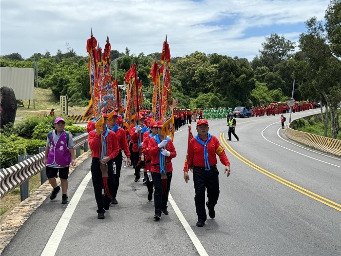 桃園龍德宮“四媽祖”首度跨海到金門巡安